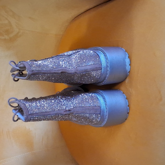 Cape Robbin Bling Combat Boot - Picture 5 of 6